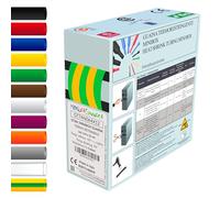 MarketConnect® Tubo Termorretráctil Ø 3,2 mm, L 15m • VERDE-AMARILLO • MINIBOX 2:1 STANDARD