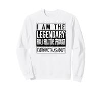 Marketing Cumpleaños Nacido Relaciones Públicas-Especialista Sudadera