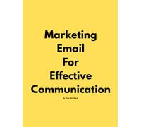 Marketing Email For Effective Communication By Tony Sks Stark