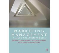 Marketing Management.: A Value-Creation Process