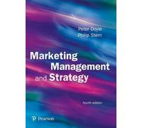 Marketing Management and Strategy