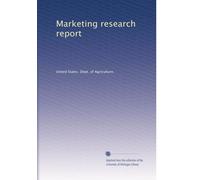 Marketing research report: Volume 19