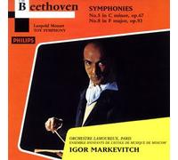 Markevitch - Beethoven:Sym 5 & 8/l.Mozart:T