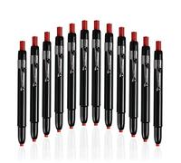 Marking Pencil, Mechanical, Refillable, Red, Sold as 1 Dozen