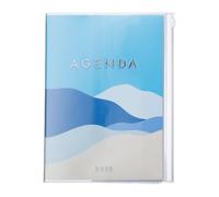 MARK'S 2024/2025 Taschenkalender A5 vertikal, Mountain // Azul