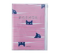 MARK'S 2025/26 Taschenkalender, A5 Cats // Pink