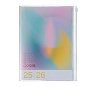 MARK'S 2025/26 Taschenkalender, A5 Gradient // Pink