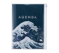 MARK'S 2025/26 Taschenkalender, A5 Japan / Wave // Navy