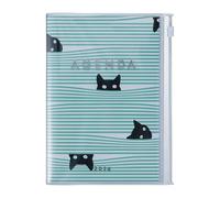 MARK'S 2025/26 Taschenkalender, A6 Cats // Mint