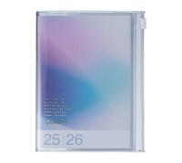 MARK'S 2025/26 Taschenkalender, A6 Gradient // Blue