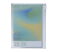 MARK'S 2025/26 Taschenkalender, A6 Gradient // Green