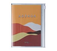 MARK'S 2025/26 Taschenkalender, A6 Mountain // Orange