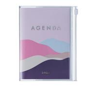 MARK'S 2025/26 Taschenkalender, A6 Mountain // Pink