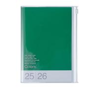 MARK'S 2025/26 Taschenkalender, B6 Colors // Green