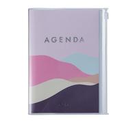 MARK'S 2025/26 Taschenkalender, B6 Mountain // Pink