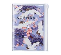 MARK'S 2026/27 Diary A6 Japan / Birds // Purple