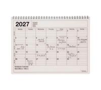 MARK'S 2027 Notebook Calendar M // Ivory