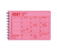 MARK'S 2027 Notebook Calendar XS // Neon Pink