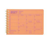 MARK'S 2027 Notebook Calendar XS // Orange