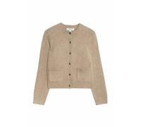 Marks & Spencer Air-Yarn Crew Neck Button Front Cropped Cardigan XS