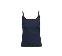 Marks & Spencer Camiseta Interior con Sujetador Secret Support™ de Escote Profundo Azul Marino UK 16 (EU 44)
