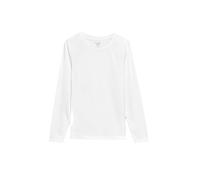 Marks & Spencer Camiseta Puro algodón Blanco Suave Mujeres UK 12 (EU 40)