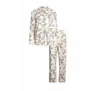 Marks & Spencer Conjunto de Pijama Suave Estampado con Cuello de Solapa para Mujer, Ajuste Normal, con Elasticidad