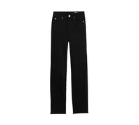 Marks & Spencer Jeans Straight Sienna Mezcla De Negro Mujeres UK 14 (EU 42)