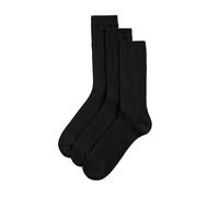 Marks & Spencer Pack de 3 pares de calcetines de sujeción suave Cool & Fresh™ Negro Hombres EU 47-49