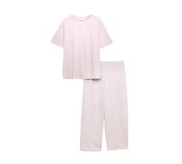 Marks & Spencer Pijama pesquero de algodón Estampado Mezcla De Rosa L