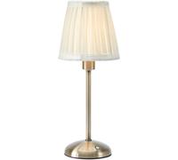 Markslöjd Anno lámpara de sobremesa 1x2 W blanco-latón 109126