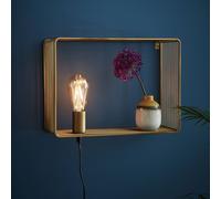 Markslöjd Aplique de pared, dorado, metal