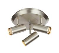 Markslöjd Barcelona lámpara de techo 3x12 W acero 107350