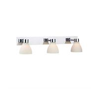 Markslöjd Cassis lámpara de pared 3x18 W blanco-cromo 106370