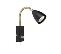 Markslöjd Ciro lámpara de pared 1x7 W negro 106589