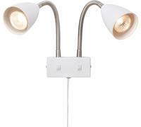 Markslöjd Ciro lámpara de pared 2x7 W blanco 108900
