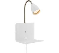 Markslöjd Cuarto lámpara de pared 1x7 W blanco 108856