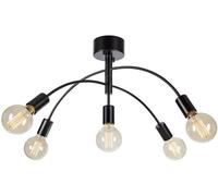 Markslöjd Cygnus lámpara colgante 5x40 W negro 108284