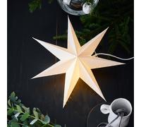 Markslöjd Estrella decorativa Lively, para colgar, blanca, Ø 45 cm