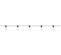 Markslöjd Garden 24 cadena de luces exteriores 6x0.24 W negro-transparente 107293
