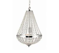 Markslöjd Gränsö lámpara colgante 1x60 W cromo-transparente 104889