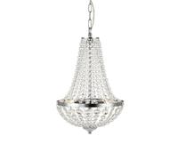 Markslöjd Gränsö lámpara colgante 2x20 W cromo-transparente 107550