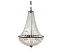 Markslöjd Gränsö lámpara colgante 3x40 W negro-transparente 107028