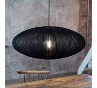 Markslöjd Lámpara colgante Florence, Ø 75 cm, negra, nailon