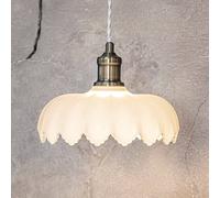 Markslöjd Kurage lámpara colgante 1x40 W blanco-latón 108857