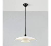 Markslöjd Lámpara colgante Millinge, blanca, metal, Ø 50 cm