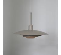 Markslöjd Lámpara colgante Piny, beige, Ø 35 cm, metal, E27
