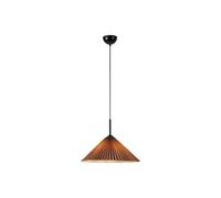 Markslöjd Lámpara colgante Plisado, pantalla plisada, gris