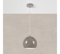 Markslöjd Lámpara colgante Pop, Ø 20 cm, greige, metal