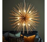 Markslöjd Lámpara colgante Soleil en oro